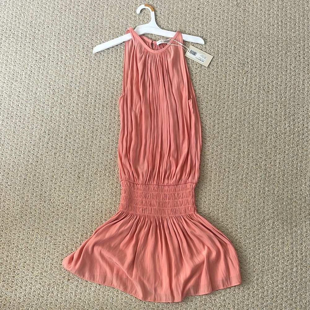 Ramy Brook Coral Sleeveless Dress